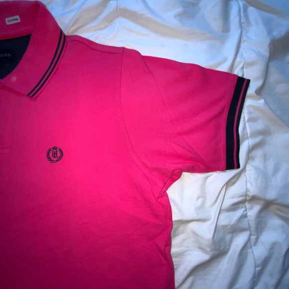 Henry Lloyd, Brand New Shirt, size L, pit to pit 22”, beautiful dark pink colour - Picture 4 of 5